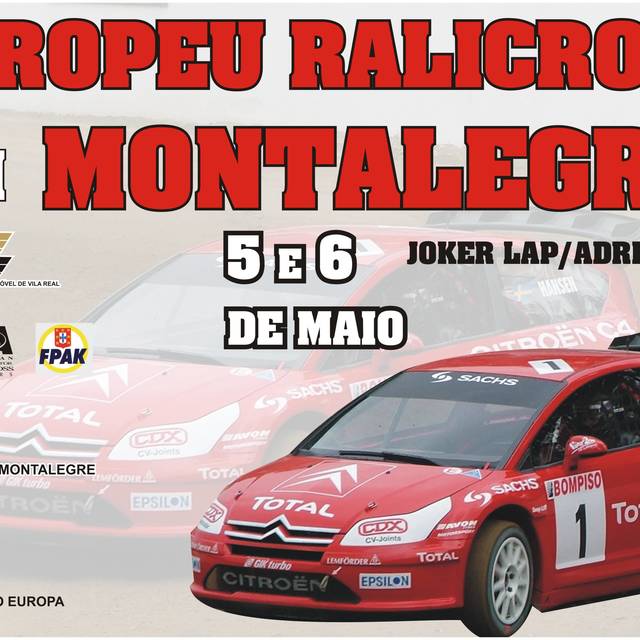 Pista Automóvel de Montalegre - Cartaz Europeu Rallycross 2007